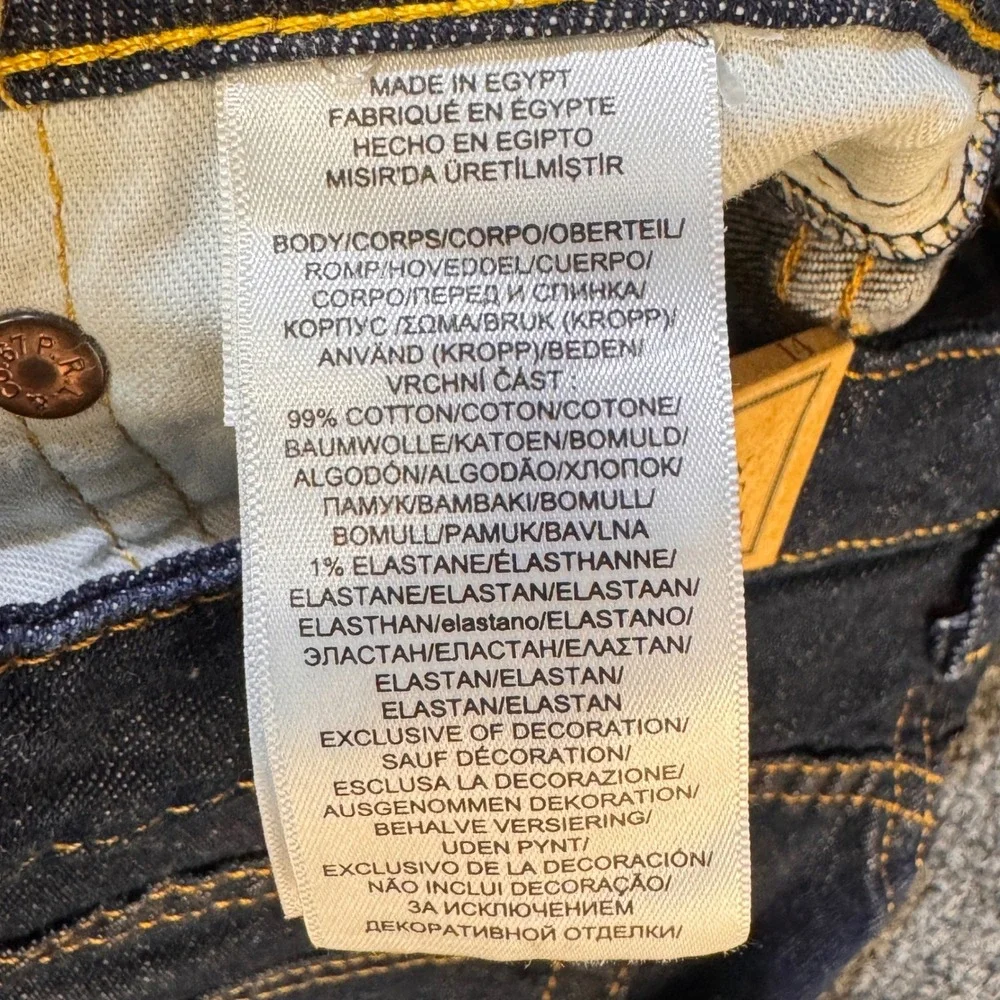 Polo Ralph Lauren Hampton Straight Jeans Kids 14‎ Blue Dark Wash Preppy Classic